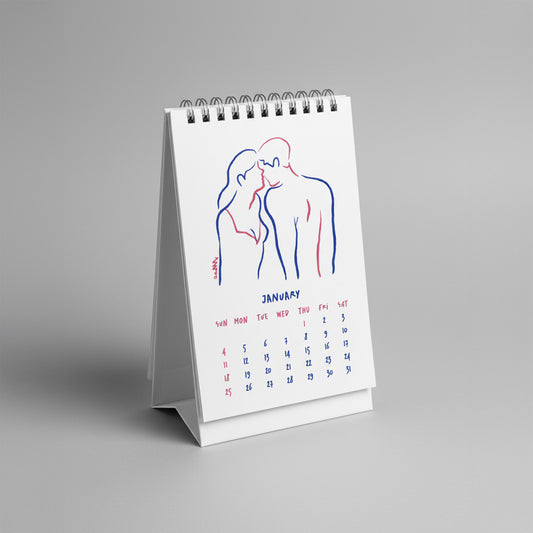 2026 Dest Calendar - 2026 in love