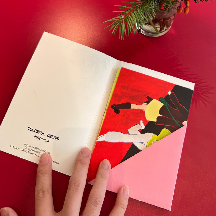 12 Postcard Set - Colorful Dream