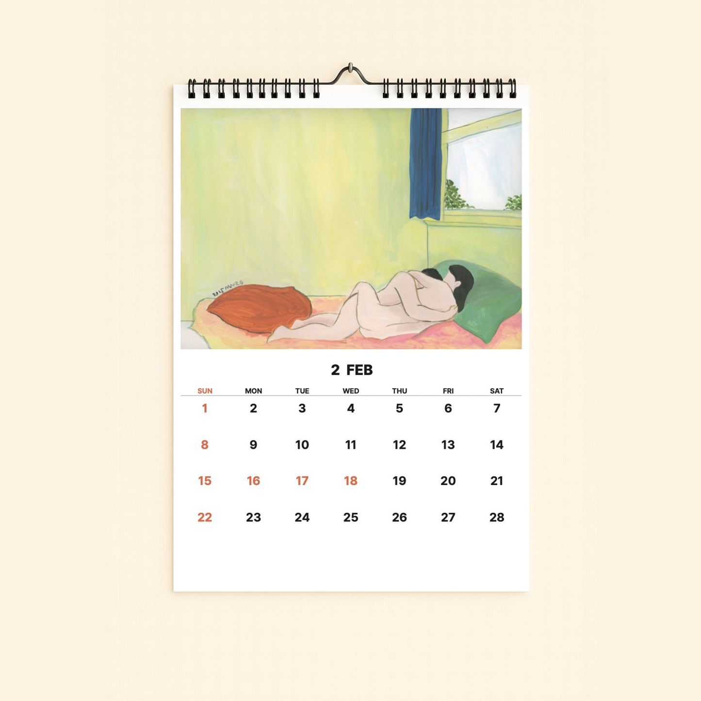 2026 Wall Calendar - Seasons of love