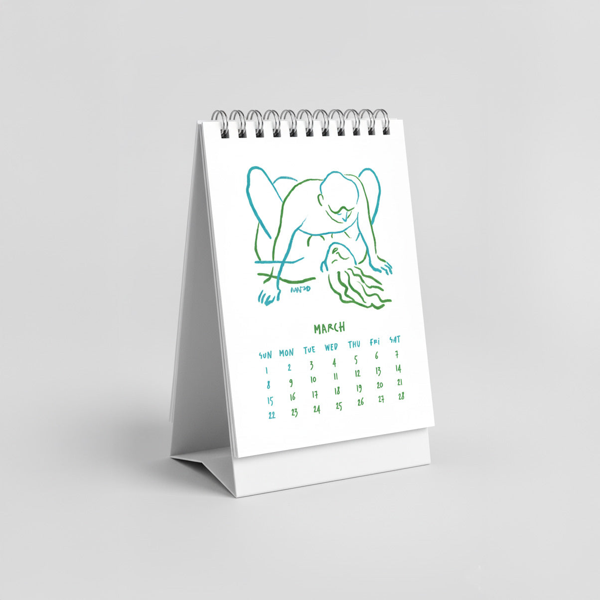 2026 Dest Calendar - 2026 in love