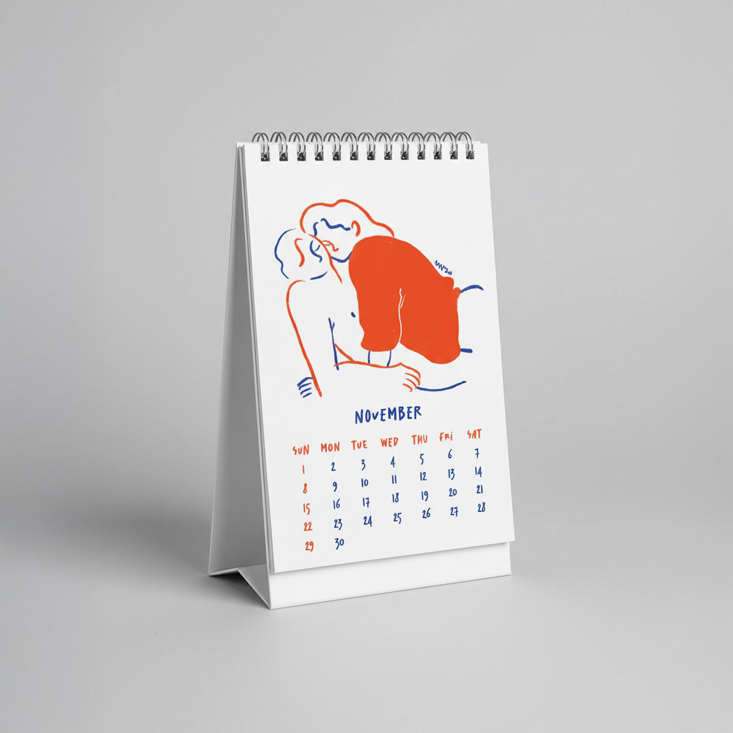 2026 Dest Calendar - 2026 in love