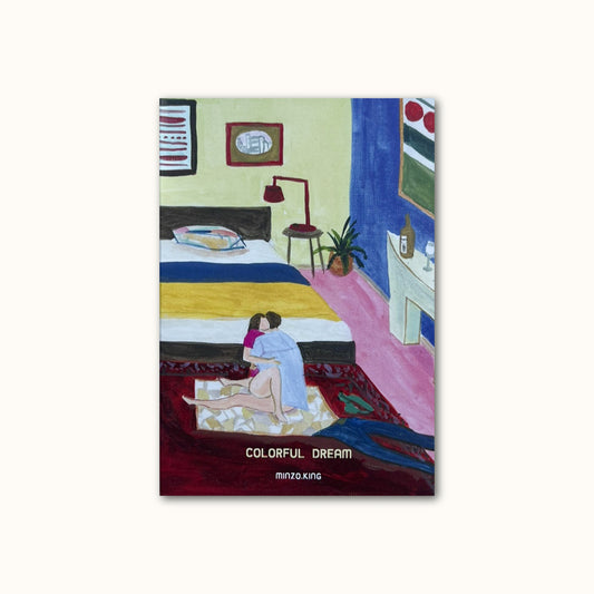 12 Postcard Set - Colorful Dream