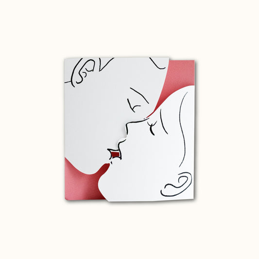 Drawing Card - Kiss