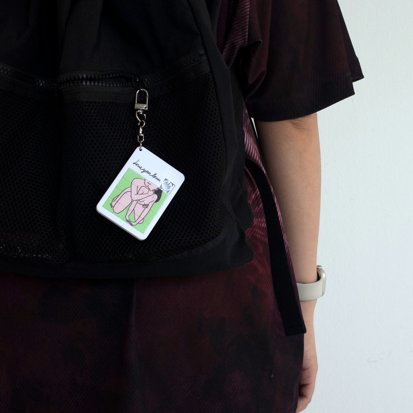 Puzzle keyring - Body Voyage (Green)