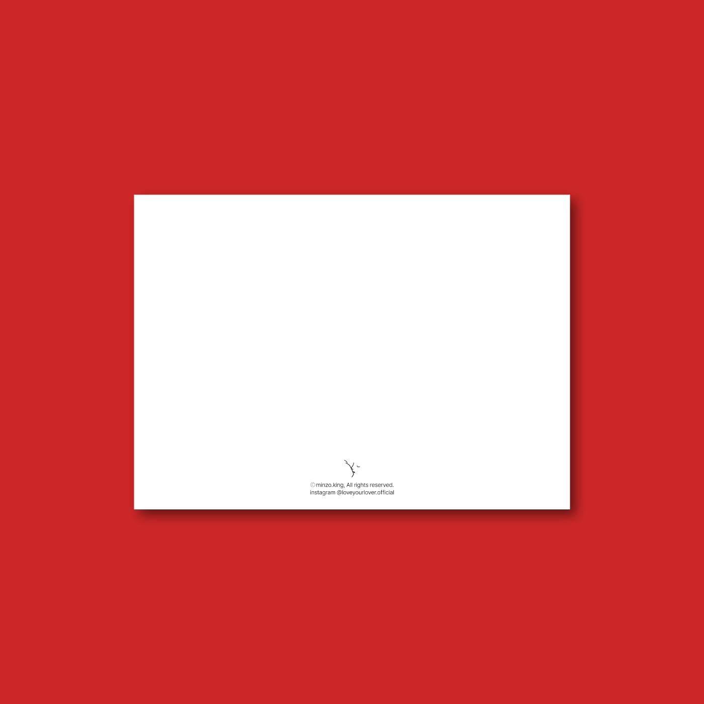 Postcard - In The Bed, Christmas