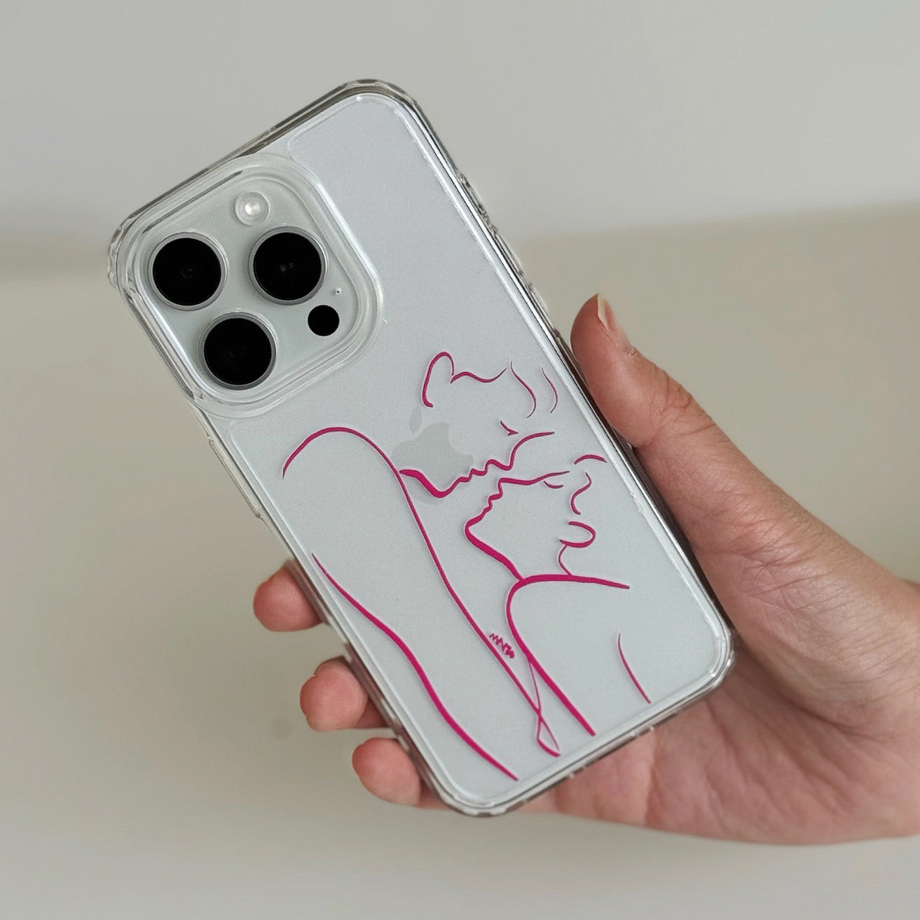 iPhone Case - Curves Of Love (Jelly Hard)