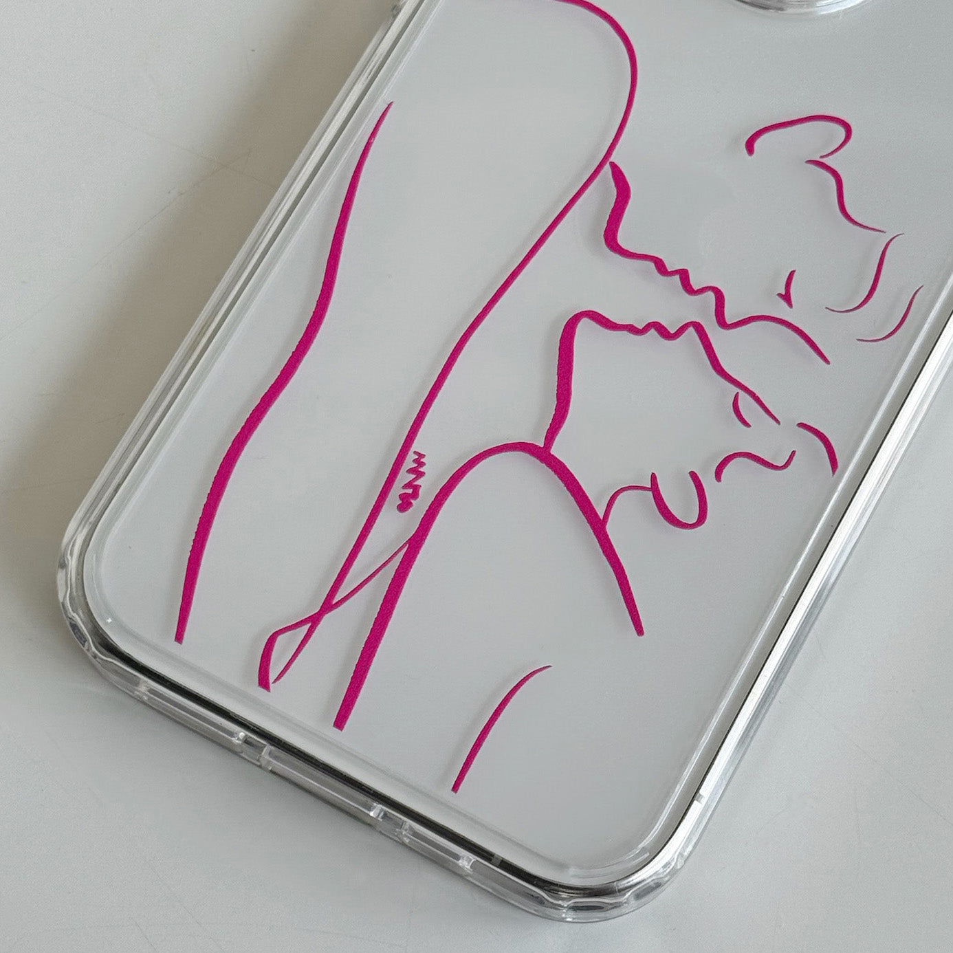 iPhone Case - Curves Of Love (Jelly Hard)